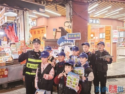 化身巡“鹭”员 守护八市烟火气